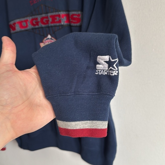 Vintage Denver Nuggets Crewneck / Large / 90s / STARTER / NBA - Picture 7 of 8